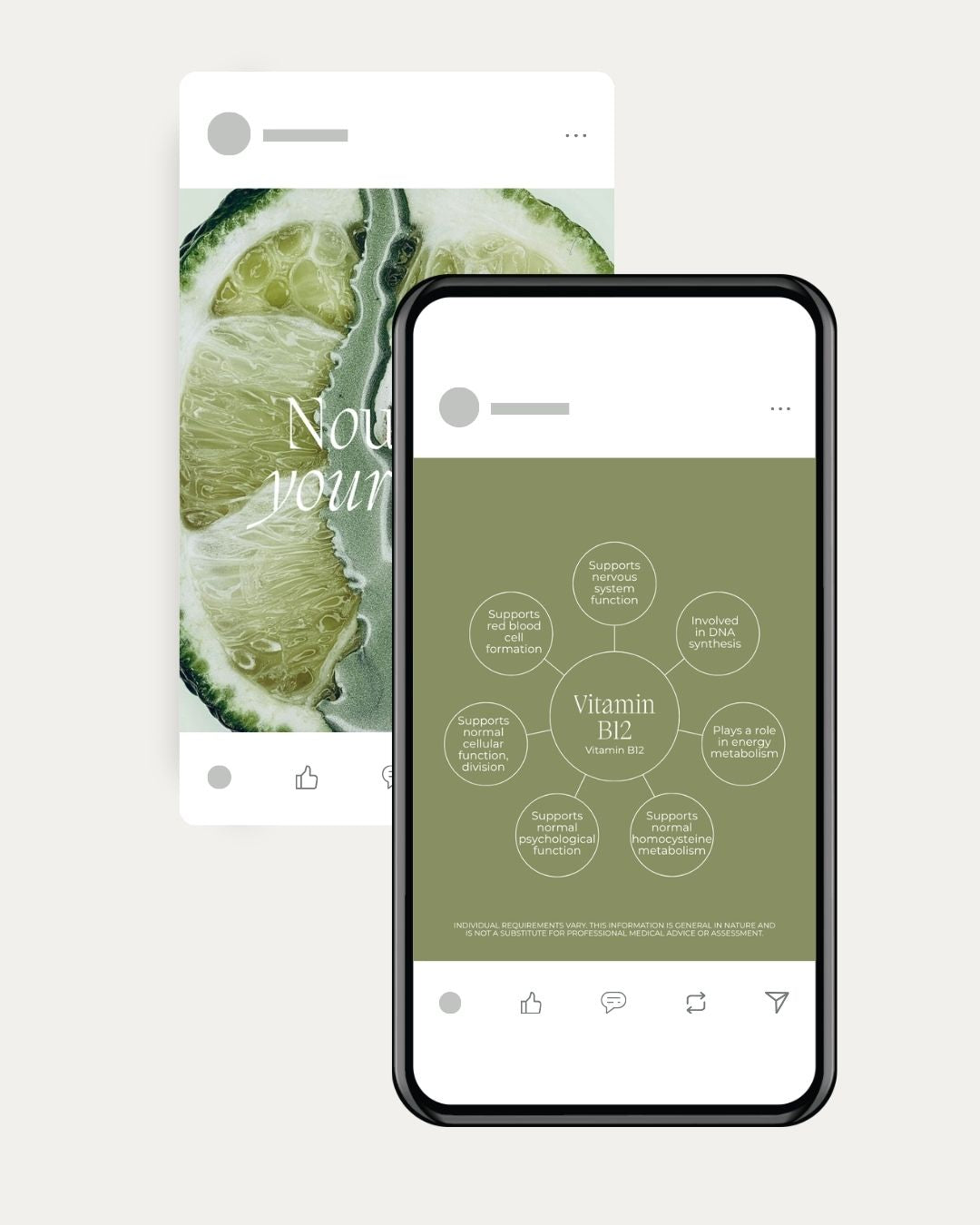 Canva social media templates for IV therapy and wellness clinics – The Aesthetic Library
